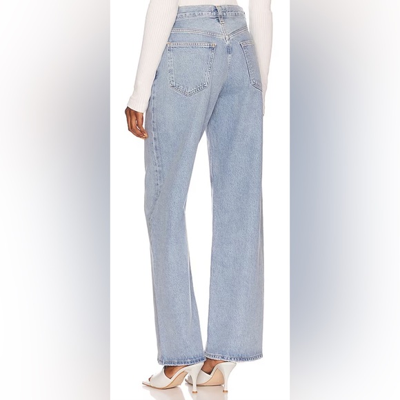 AGOLDE Low Rise Baggy in Void - Picture 2 of 7